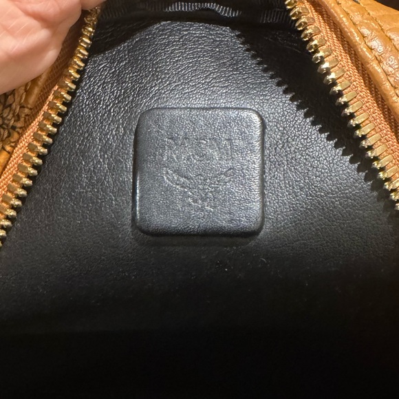 MCM Small Stark Side Studs Backpack in Visetos - UNISEX - Picture 10 of 16